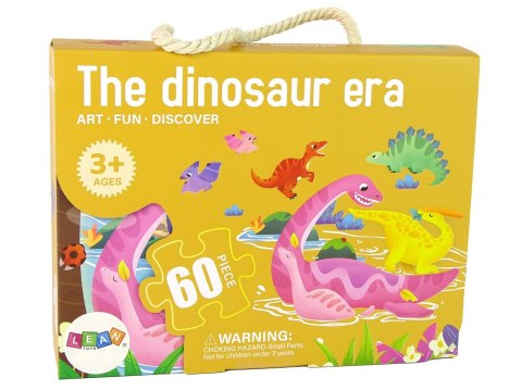 Puzzle Dla Dzieci Układanka Era Dinozaurów 60 elem. Puzzle Dla Dzieci Układanka Era Dinozaurów 60 elem.