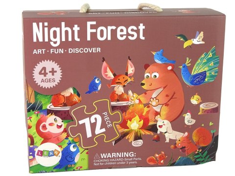 Puzzle Dla Dzieci Układanka Leśne Zwierzątka 72 Elem Puzzle Dla Dzieci Układanka Leśne Zwierzątka 72 Elem