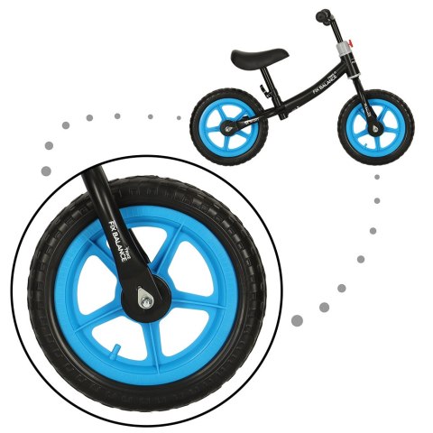 Rowerek biegowy Trike Fix Balance czarno-niebieski Rowerek biegowy Trike Fix Balance czarno-niebieski