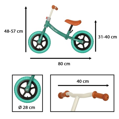 Rowerek biegowy Trike Fix Balance turkusowy Rowerek biegowy Trike Fix Balance turkusowy