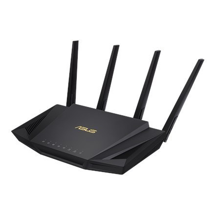 Asus Wireless Wifi 6 Dual Band Gigabit Router RT-AX58U 802.11ax, 2402+574 Mbit/s, 10/100/1000 Mbit/s, Porty Ethernet LAN (RJ-45) Asus Wireless Wifi 6 Dual Band Gigabit Router RT-AX58U 802.11ax, 2402+574 Mbit/s, 10/100/1000 Mbit/s, Porty Ethernet LAN (RJ-45)