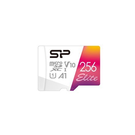 Karta pamięci Silicon Power microSDHC UHS-I Elite 256 GB, microSDHC/SDXC, pamięć Flash klasa 10 Karta pamięci Silicon Power microSDHC UHS-I Elite 256 GB, microSDHC/SDXC, pamięć Flash klasa 10