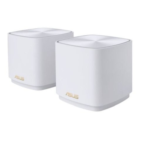Asus AX1800 Wireless Dual Band Mesh Router ZenWiFi AX Mini XD4 (2 pack) 802.11ax, 1201 Mbit/s, 10 Mbit/s, Ethernet LAN (RJ-45) p