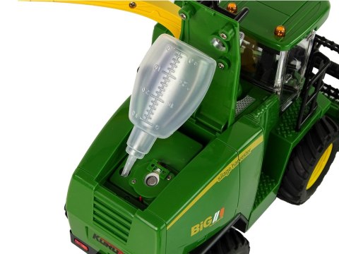Zielony Kombajn Sterowany Zdalnie Dymi Części 1:24 Zielony Kombajn Sterowany Zdalnie Dymi Części 1:24