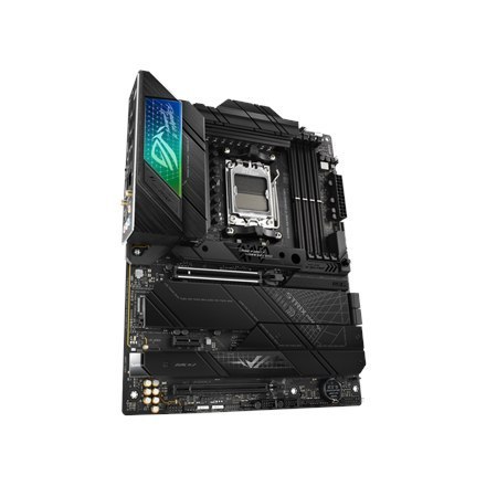 Asus ROG STRIX X670E-F GAMING WIFI Rodzina procesorów AMD, Gniazdo procesora AM5, DDR5 DIMM, Gniazda pamięci 4, Obsługiwane inte