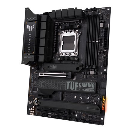 Asus TUF GAMING X670E-PLUS Rodzina procesorów AMD, Gniazdo procesora AM5, DDR5 DIMM, Gniazda pamięci 4, Obsługiwane interfejsy d Asus TUF GAMING X670E-PLUS Rodzina procesorów AMD, Gniazdo procesora AM5, DDR5 DIMM, Gniazda pamięci 4, Obsługiwane interfejsy d