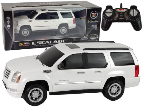 Auto Cadillac Escalade R/C Biały Światła Dźwięk 1:16 Auto Cadillac Escalade R/C Biały Światła Dźwięk 1:16