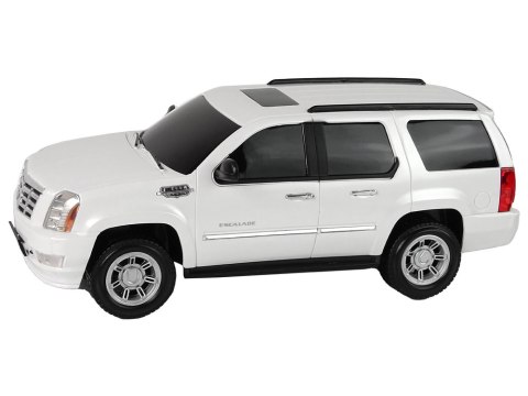 Auto Cadillac Escalade R/C Biały Światła Dźwięk 1:16 Auto Cadillac Escalade R/C Biały Światła Dźwięk 1:16