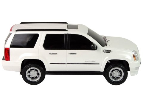 Auto Cadillac Escalade R/C Biały Światła Dźwięk 1:16 Auto Cadillac Escalade R/C Biały Światła Dźwięk 1:16
