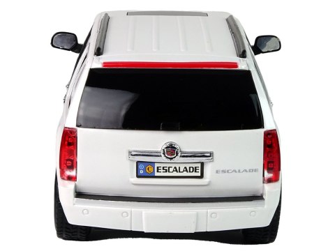 Auto Cadillac Escalade R/C Biały Światła Dźwięk 1:16 Auto Cadillac Escalade R/C Biały Światła Dźwięk 1:16