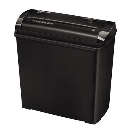 Niszczarka Fellowes P-25S Black, 11 L, Niszczenie papieru, Obróbka papieru standardowe/wydajne paski 7mm, poziom bezpieczeństwa