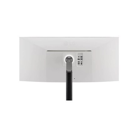 Zakrzywiony monitor LG z podstawką Ergo 38WQ88C-W 38", IPS, UHD, 3840 x 1600, 21:9, 5 ms, 300 cd/m², 60 Hz, porty HDMI ilość 2