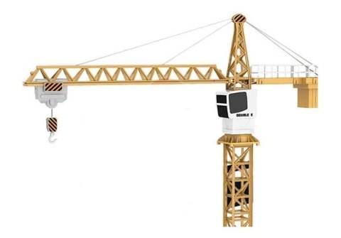 Duży Zdalnie Sterowany Dźwig Budowlany Wieżowy 100cm Żuraw Wysięgnik 2.4G Duży Zdalnie Sterowany Dźwig Budowlany Wieżowy 100cm Żuraw Wysięgnik 2.4G
