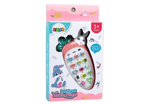 Dziecięcy Edukacyjny Telefon Królik Odgłosy Zwierząt Melodia Dziecięcy Edukacyjny Telefon Królik Odgłosy Zwierząt Melodia