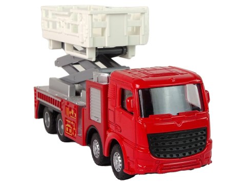 Auto Strażackie Napęd Frykcyjny Podnośnik 1:55 Auto Strażackie Napęd Frykcyjny Podnośnik 1:55