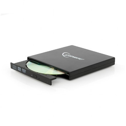 Gembird External USB DVD drive DVD-USB-02 Interface USB 2.0, DVD, CD read speed 24 x, CD write speed 24 x
