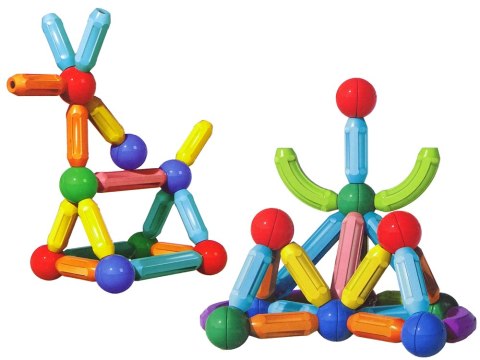 Klocki Magnetyczne Plastikowe Kolorowe Klocki Magnetyczne Plastikowe Kolorowe