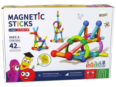 Klocki Magnetyczne Plastikowe Kolorowe Klocki Magnetyczne Plastikowe Kolorowe