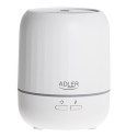 Adler Ultrasonic dyfuzor zapachowy 3w1 AD 7968 ultradźwiękowy, odpowiedni do pomieszczeń do 25 m², biały
