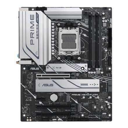 Asus PRIME X670-P WIFI Rodzina procesorów AMD, Gniazdo procesora AM5, DDR5 DIMM, Gniazda pamięci 4, Obsługiwane interfejsy dyskó Asus PRIME X670-P WIFI Rodzina procesorów AMD, Gniazdo procesora AM5, DDR5 DIMM, Gniazda pamięci 4, Obsługiwane interfejsy dyskó