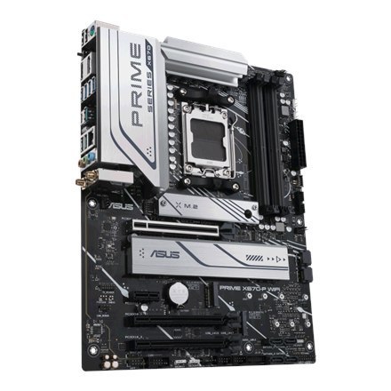 Asus PRIME X670-P WIFI Rodzina procesorów AMD, Gniazdo procesora AM5, DDR5 DIMM, Gniazda pamięci 4, Obsługiwane interfejsy dyskó Asus PRIME X670-P WIFI Rodzina procesorów AMD, Gniazdo procesora AM5, DDR5 DIMM, Gniazda pamięci 4, Obsługiwane interfejsy dyskó