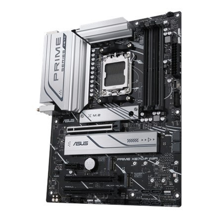 Asus PRIME X670-P WIFI Rodzina procesorów AMD, Gniazdo procesora AM5, DDR5 DIMM, Gniazda pamięci 4, Obsługiwane interfejsy dyskó Asus PRIME X670-P WIFI Rodzina procesorów AMD, Gniazdo procesora AM5, DDR5 DIMM, Gniazda pamięci 4, Obsługiwane interfejsy dyskó