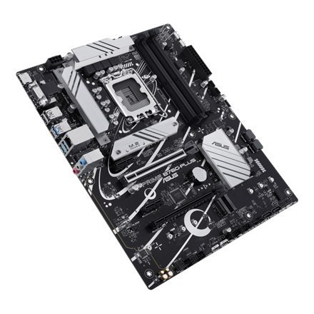 Asus PRIME B760-PLUS Rodzina procesorów Intel, Gniazdo procesora LGA1700, DDR5 DIMM, Gniazda pamięci 4, Obsługiwane interfejsy d