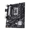 Asus PRIME B760M-K Rodzina procesorów Intel, Gniazdo procesora LGA1700, DDR5 DIMM, Gniazda pamięci 2, Obsługiwane interfejsy dys