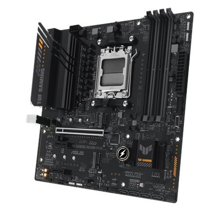 Asus TUF GAMING A620M-PLUS Rodzina procesorów AMD, Gniazdo procesora AM5, DDR5 DIMM, Gniazda pamięci 4, Obsługiwane interfejsy d Asus TUF GAMING A620M-PLUS Rodzina procesorów AMD, Gniazdo procesora AM5, DDR5 DIMM, Gniazda pamięci 4, Obsługiwane interfejsy d