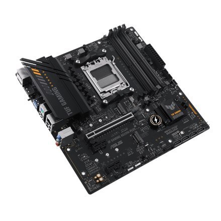 Asus TUF GAMING A620M-PLUS Rodzina procesorów AMD, Gniazdo procesora AM5, DDR5 DIMM, Gniazda pamięci 4, Obsługiwane interfejsy d Asus TUF GAMING A620M-PLUS Rodzina procesorów AMD, Gniazdo procesora AM5, DDR5 DIMM, Gniazda pamięci 4, Obsługiwane interfejsy d
