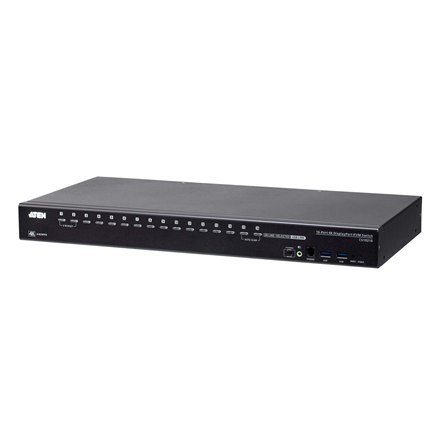 Aten CS19216 16-portowy przełącznik KVMP DisplayPort USB 3.0 Aten CS19216 16-portowy przełącznik KVMP DisplayPort USB 3.0