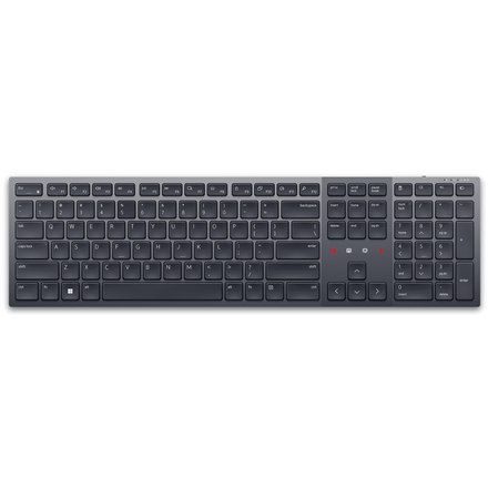 Bezprzewodowa klawiatura Dell Premier Collaboration KB900, międzynarodowa w USA, grafitowa Bezprzewodowa klawiatura Dell Premier Collaboration KB900, międzynarodowa w USA, grafitowa