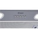 Candy Hood CBG625/1X Naścienny, Klasa efektywności energetycznej C, Szerokość 52 cm, 207 m³/h, Mechaniczny, Stal nierdzewna, LED