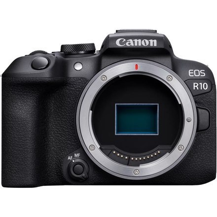 Canon D.CAM EOS R10 RF-S 18-45 IS STM EU26 megapikselowy 24,2 MP, stabilizator obrazu, ISO 32000, Wi-Fi, nagrywanie wideo, ręczn Canon D.CAM EOS R10 RF-S 18-45 IS STM EU26 megapikselowy 24,2 MP, stabilizator obrazu, ISO 32000, Wi-Fi, nagrywanie wideo, ręczn