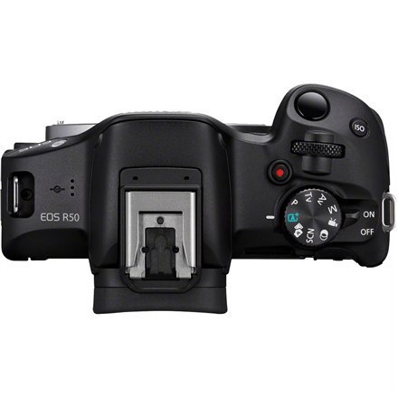 Canon EOS R50 + RF-S 18-45mm CREATOR KIT (SIP) Megapiksel 24,2 MP, Stabilizator obrazu, ISO 32000, Przekątna wyświetlacza 2,95", Canon EOS R50 + RF-S 18-45mm CREATOR KIT (SIP) Megapiksel 24,2 MP, Stabilizator obrazu, ISO 32000, Przekątna wyświetlacza 2,95",