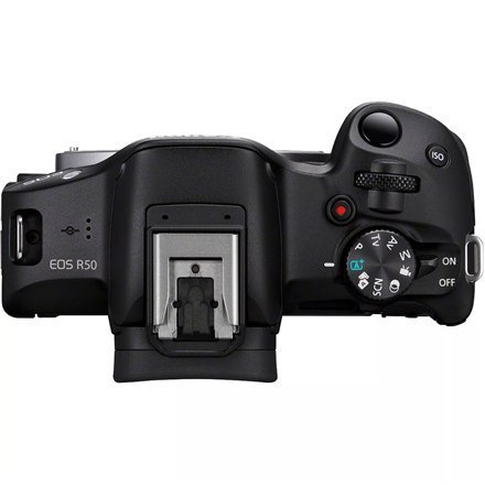 Canon EOS R50 + RF-S 18-45mm F4.5-6.3 IS STM (SIP) Megapiksel 24,2 MP, Stabilizator obrazu, ISO 32000, Przekątna wyświetlacza 2, Canon EOS R50 + RF-S 18-45mm F4.5-6.3 IS STM (SIP) Megapiksel 24,2 MP, Stabilizator obrazu, ISO 32000, Przekątna wyświetlacza 2,