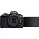 Canon EOS R50 + RF-S 18-45mm F4.5-6.3 IS STM (SIP) Megapiksel 24,2 MP, Stabilizator obrazu, ISO 32000, Przekątna wyświetlacza 2,