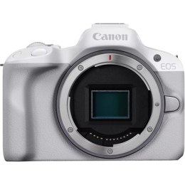 Canon EOS R50 WH + RF-S 18-45mm F4.5-6.3 IS STM (SIP) Megapiksel 24,2 MP, Stabilizator obrazu, ISO 32000, Przekątna wyświetlacza