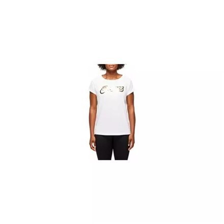 Damska bluza ASICS Logo Graphic koszulka brylantowa biel S White Damska bluza ASICS Logo Graphic koszulka brylantowa biel S White