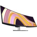 Dell Monitor LCD UltraSharp U4924DW 49", IPS, 5K Dual QHD, 5120 x 1440, 32:9, 5 ms, Srebrny/Czarny, Liczba portów HDMI 2, 60 Hz