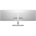 Dell Monitor LCD UltraSharp U4924DW 49", IPS, 5K Dual QHD, 5120 x 1440, 32:9, 5 ms, Srebrny/Czarny, Liczba portów HDMI 2, 60 Hz