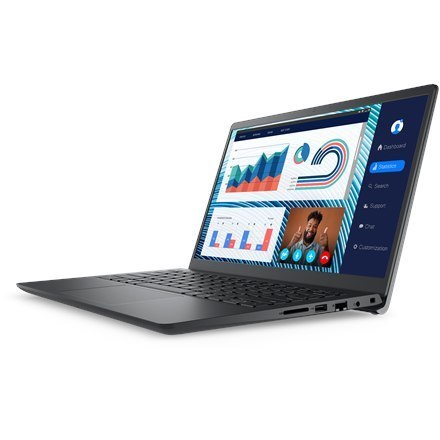 Dell Vostro 14 3420 Czarny, 14", WVA, FHD, 1920 x 1080, Anti-glare, Intel Core i5, i5-1235U, 8 GB, DDR4, SSD 256 GB, Grafika Int