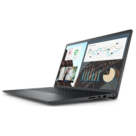 Dell Vostro 15 3530 Czarny, 15,6", WVA, FHD, 1920 x 1080, Przeciwodblaskowy, Intel Core i3, i3-1305U, 8 GB, SSD 512 GB, Grafika