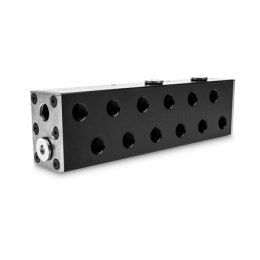 EM Water Blocks Pro Manifold 2 CPU 4 GPU Verteiler Czarny