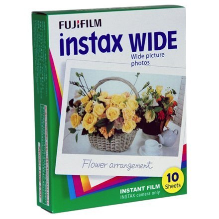 Fujifilm Instax Wide Glossy (10 pl) Ilość filmów 10, 108 x 86 mm Fujifilm Instax Wide Glossy (10 pl) Ilość filmów 10, 108 x 86 mm