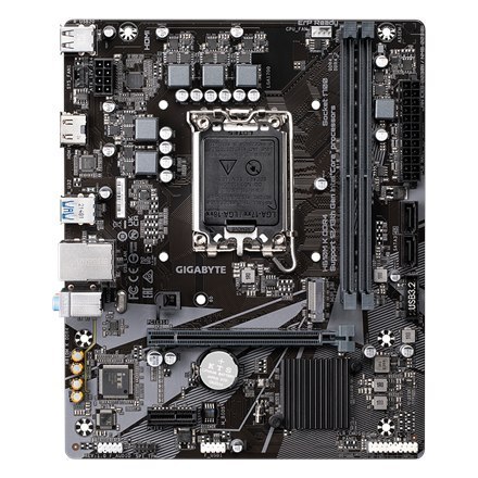 Gigabyte H610M K DDR4 1.0 M/B Rodzina procesorów Intel, Gniazdo procesora LGA1700, DDR4 DIMM, Gniazda pamięci 2, Obsługiwane int Gigabyte H610M K DDR4 1.0 M/B Rodzina procesorów Intel, Gniazdo procesora LGA1700, DDR4 DIMM, Gniazda pamięci 2, Obsługiwane int