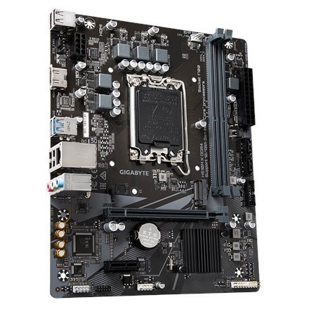 Gigabyte H610M K DDR4 1.0 M/B Rodzina procesorów Intel, Gniazdo procesora LGA1700, DDR4 DIMM, Gniazda pamięci 2, Obsługiwane int Gigabyte H610M K DDR4 1.0 M/B Rodzina procesorów Intel, Gniazdo procesora LGA1700, DDR4 DIMM, Gniazda pamięci 2, Obsługiwane int