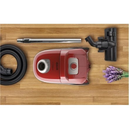 Gorenje Odkurzacz VCEA23GLR W workach, Czerwony, 700 W, 3 L, A, A, A, A, 64 dB, Gorenje Odkurzacz VCEA23GLR W workach, Czerwony, 700 W, 3 L, A, A, A, A, 64 dB,