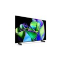 LG OLED42C31LA 42" (106 cm), Smart TV, webOS 23, 4K UHD OLED, 3840 x 2160, Wi-Fi