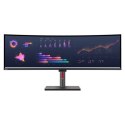 Lenovo ThinkVision P49w-30 49", IPS, 5120 x 1440, 32:9, 4 ms, 350 cd/m², Czarny, 60 Hz, Liczba portów HDMI 2